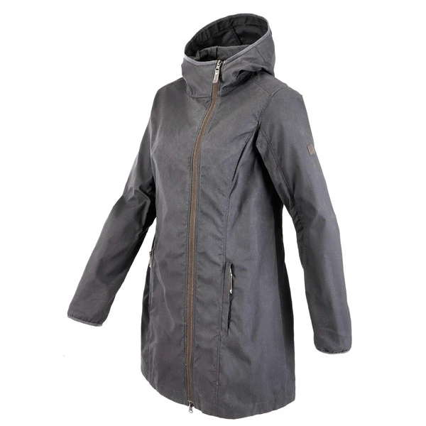 FRILUFTS BYSKE COAT Frauen - Übergangsjacke Charcoal 2 FRILUFTS BYSKE COAT Frauen - Übergangsjacke Charcoal – Bild 2