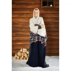 FRILUFTS KNIT PONCHO - Poncho Norwegian Design -Frilufts Verkaufsgeschäft 272135001 c knit poncho frilufts