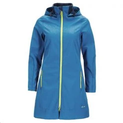 FRILUFTS ALKMAAR HOODED COAT Frauen - Softshelljacke Dark Blue
