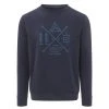 FRILUFTS OMAUI PRINTED SWEATER Männer - Sweatshirt Dress Blues