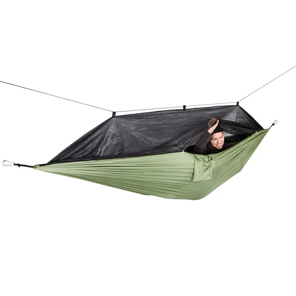 FRILUFTS MOSQUITO HAMMOCK - Hängematte Vineyard Green/black 2 FRILUFTS MOSQUITO HAMMOCK - Hängematte Vineyard Green/black – Bild 2