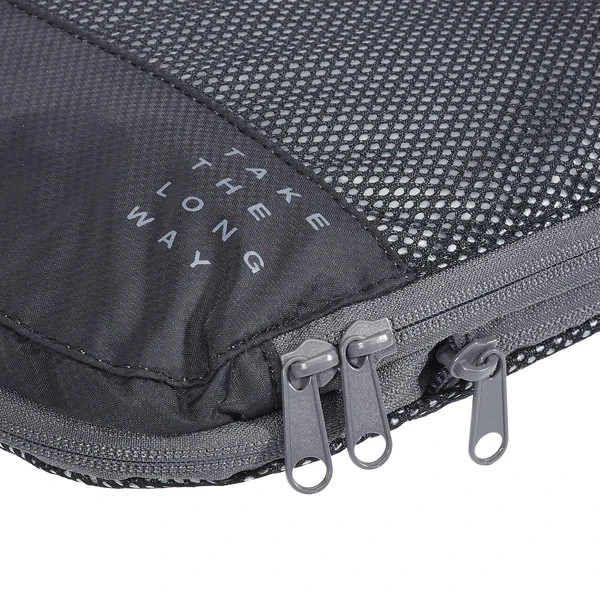 FRILUFTS MESHBAG COMPRESSION - Packbeutel Black 3 FRILUFTS MESHBAG COMPRESSION - Packbeutel Black – Bild 3