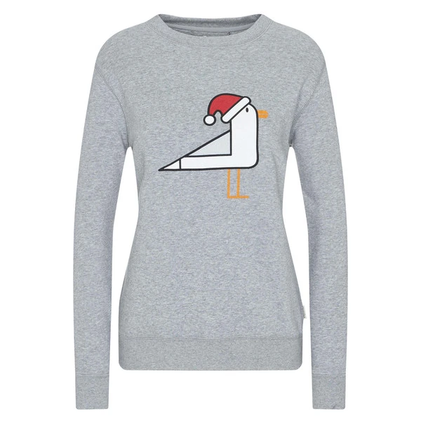 FRILUFTS OMAUI X-MAS SWEATER Frauen - Sweatshirt Smoked Pearl 1 FRILUFTS OMAUI X-MAS SWEATER Frauen - Sweatshirt Smoked Pearl