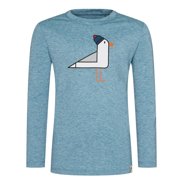 FRILUFTS BLACKSAS PRINTED LONGSLEEVE Kinder - Langarmshirt 2 FRILUFTS BLACKSAS PRINTED LONGSLEEVE Kinder - Langarmshirt – Bild 2