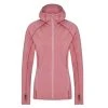 FRILUFTS OUSE HOODED FLEECE JACKET Frauen - Fleecejacke Nostalgia Rose