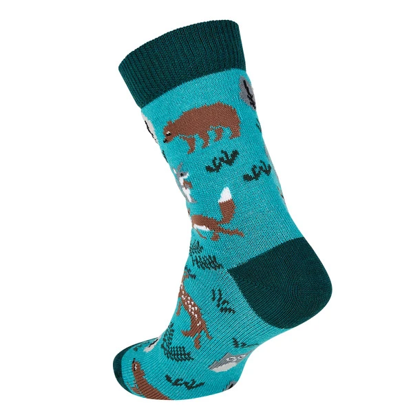FRILUFTS VILLARRICA WILDLIFE SOCKS Kinder - Freizeitsocken Peacock 2 FRILUFTS VILLARRICA WILDLIFE SOCKS Kinder - Freizeitsocken Peacock – Bild 2