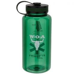 FRILUFTS GUMA W:O:A - Trinkflasche Green/black