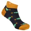FRILUFTS VILLARRICA FISH HALFCUT SOCKS Kinder - Freizeitsocken Cadmium Yellow