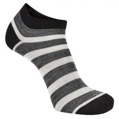 FRILUFTS VILLARRICA THIN STRIPES HALFCUT SOCKS Unisex - Freizeitsocken Caviar